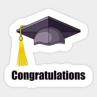 Graduation cap Sticker